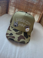 Kansas City Wolf Patch Trucker Hat