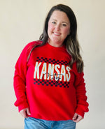 Kansas City Checkered Sweatshirt