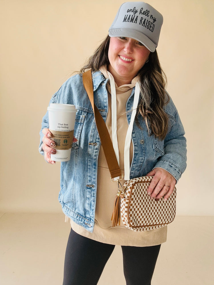 Denim Button Down Oversized Jacket