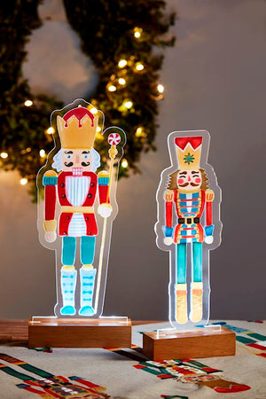 Acrylic Light Up Nutcracker