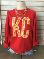 KC Leopard Sweatshirt