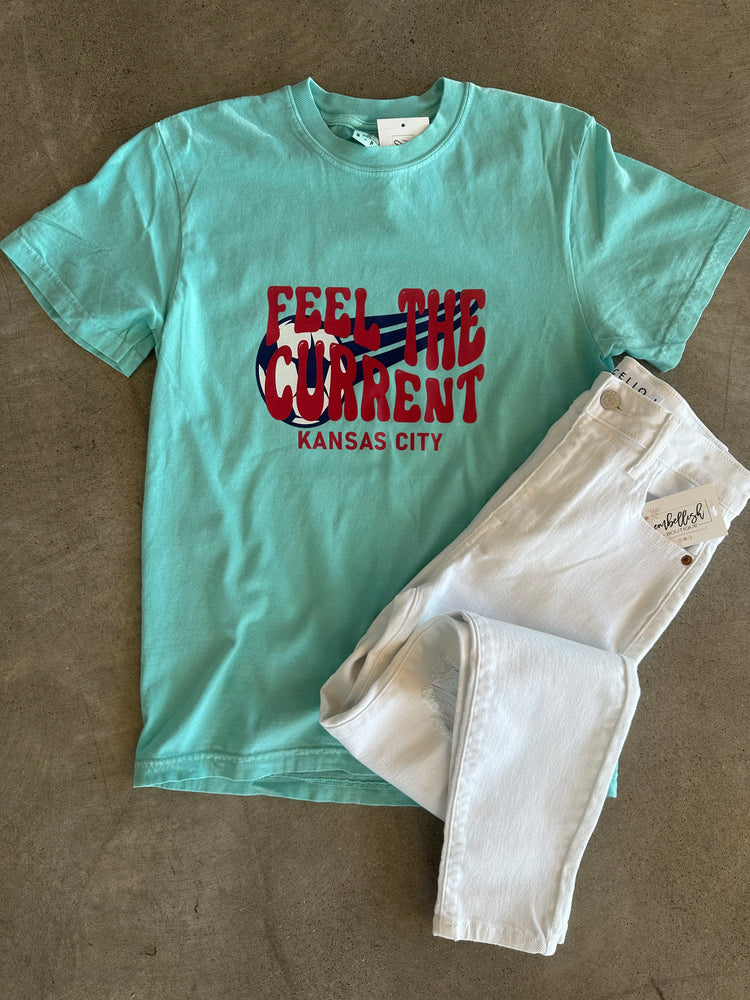 Feel The Current Tee