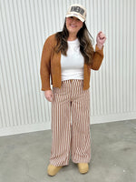 Striped Wide Leg Pants