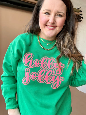 Holly Jolly Puff Swestshirt