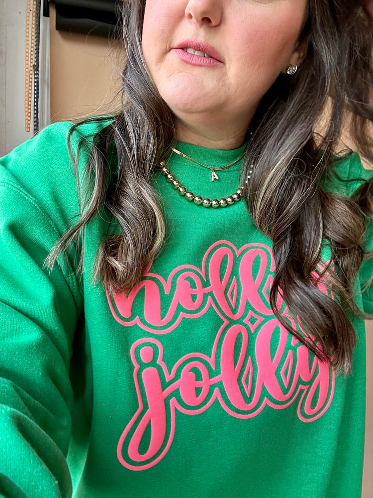 Holly Jolly Puff Swestshirt