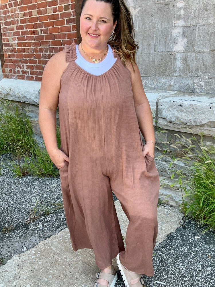 Seraphina Jumpsuit - Copper