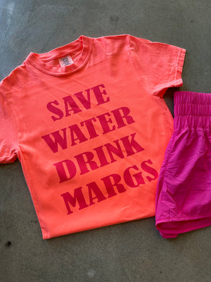 Save Water Drink Margs Graphic Tee