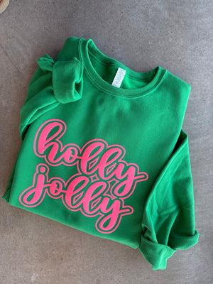 Holly Jolly Puff Swestshirt