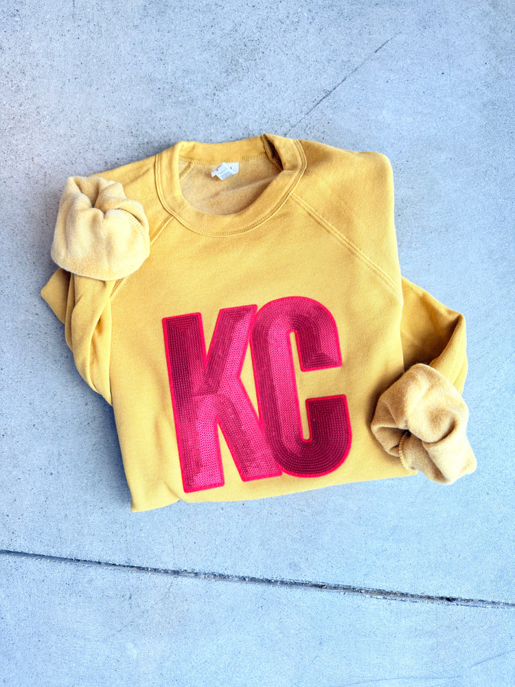 KC Sequin Sweatshirt