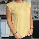 Round Neck Muscle Cotton