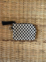 Bailey Woven Keychain Wallet