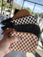 Bailey Woven Keychain Wallet