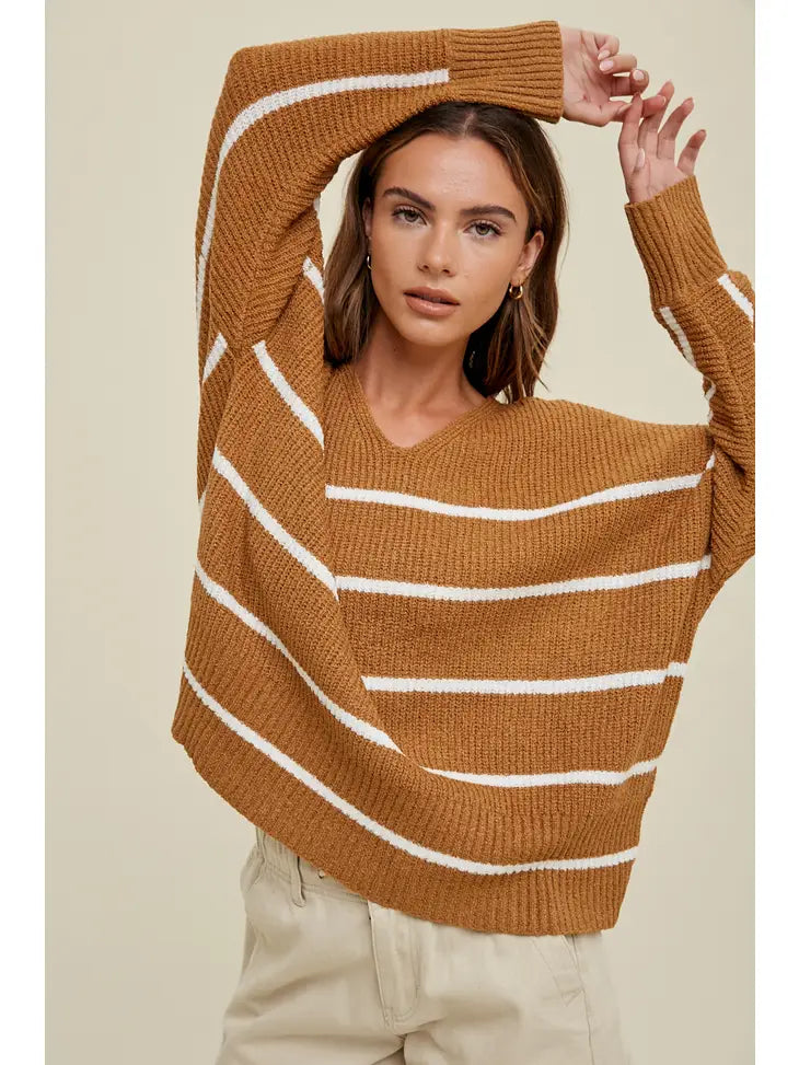 Lightweight Striped Sweater