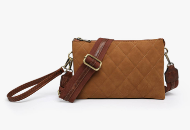 Izzy Quilted Crossbody w/ Guitar Strap