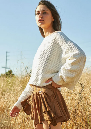 Casual Loose Fit Oversized Long Sleeve Sweater