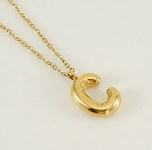 Gold Balloon Style Necklace