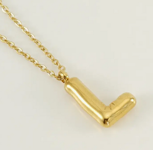 Gold Balloon Style Necklace