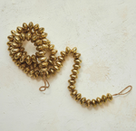 Hammered Metal Bead Garland