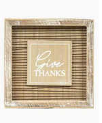 Trick or Treat and Give Thanks Reversible Sign