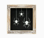 Spider and Leaf Reversible Sign