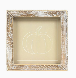 Multi Pumpkin Reversible Sign