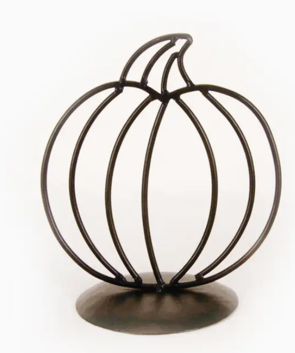 Metal Pumpkin Stand