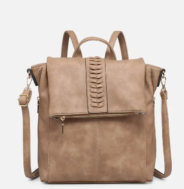 Vivian Distressed Convertible Backpack