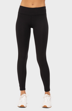 Essential Mid-Waist Leggings with Key Pocket