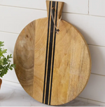 Cutting Board - Farmhouse Stripe