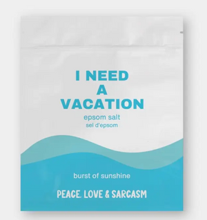 Peace, Love and Sarcasm Epsom Salts