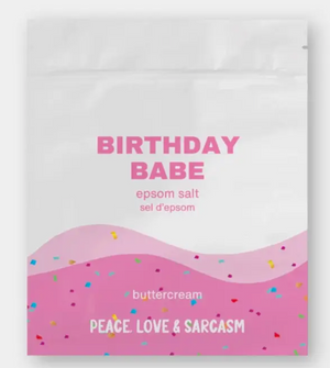 Peace, Love and Sarcasm Epsom Salts