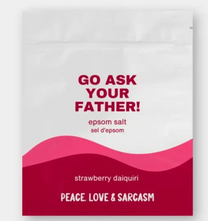 Peace, Love and Sarcasm Epsom Salts