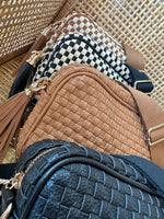 Sadie Woven Crossbody Bag