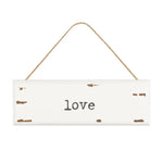 Love Distressed Sign