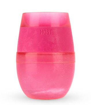 Wine freeze cooling cup pink