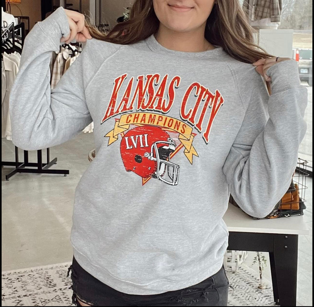 LVII Kansas City champs sweatshirt