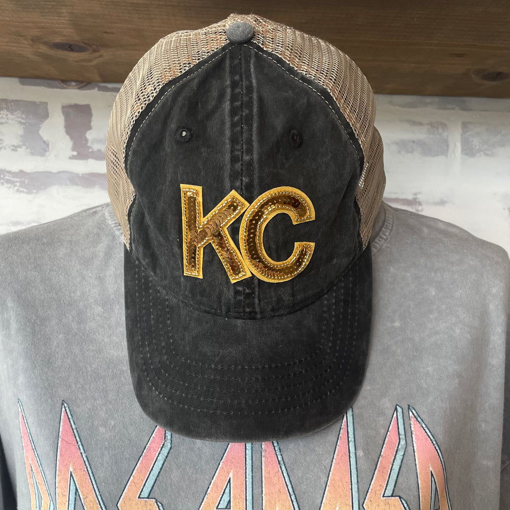 KC Bling Hats Two-Sided Design